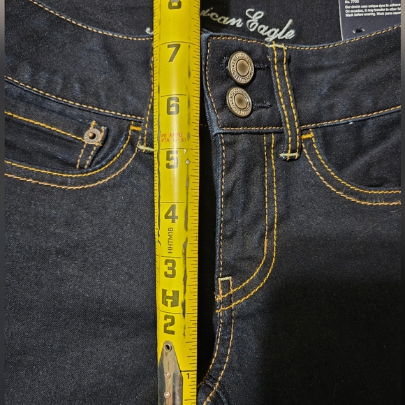 NWT American Eagle Artist Dark Wash Super Stretch Jeans - Picture 13 of 14